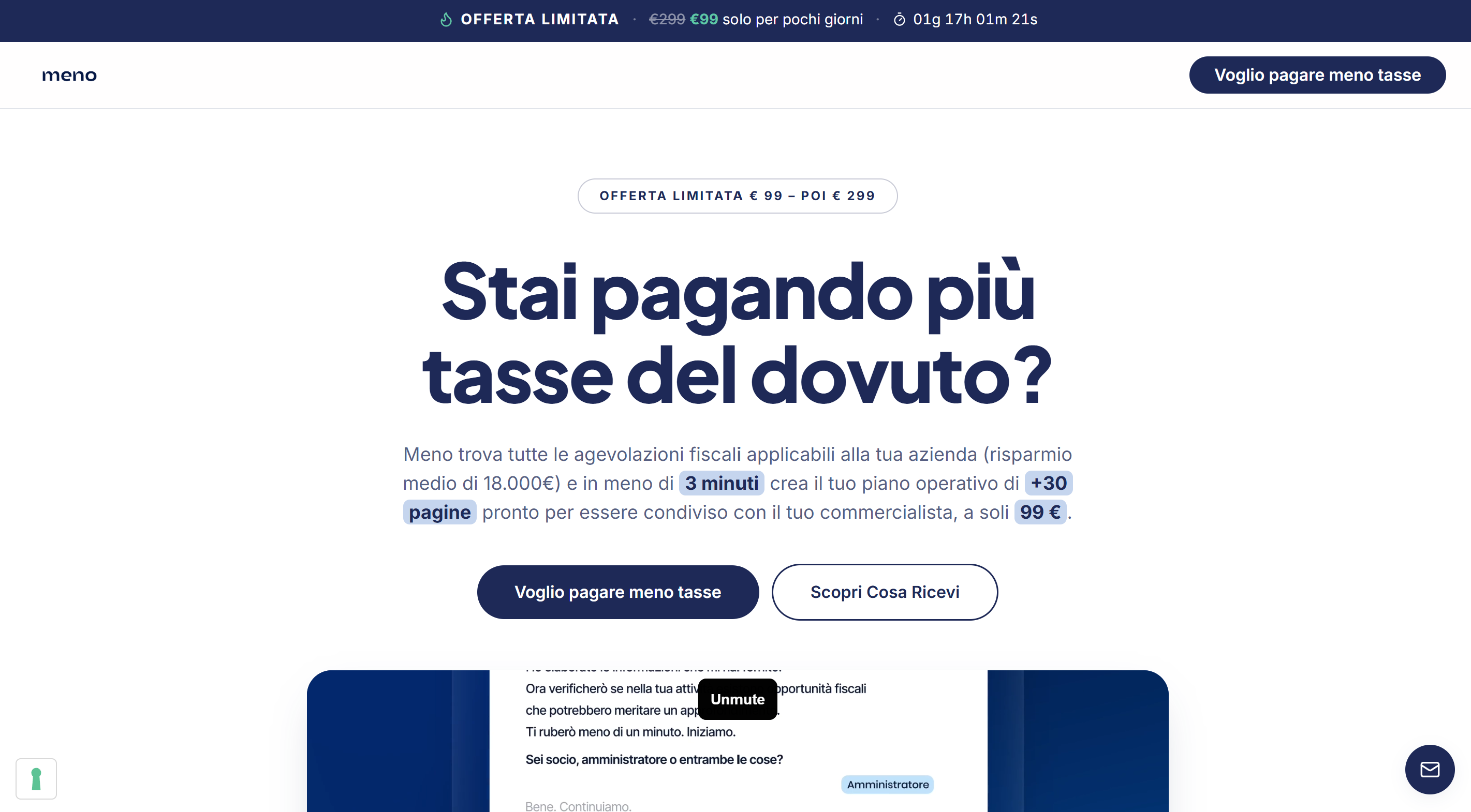 Meno - Risparmio fiscale con AI