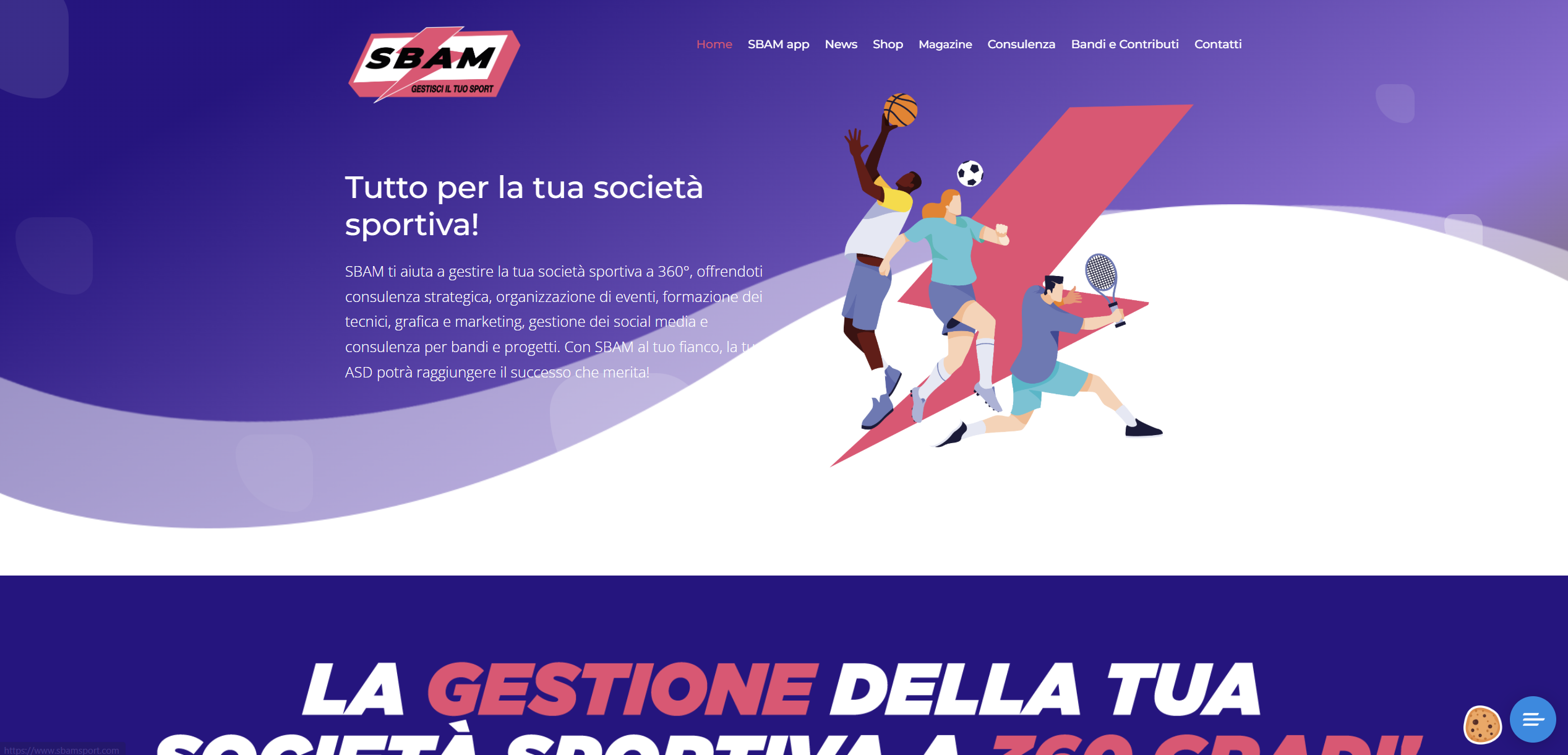 SBAM Sport - Piattaforma di Gestione Sportiva